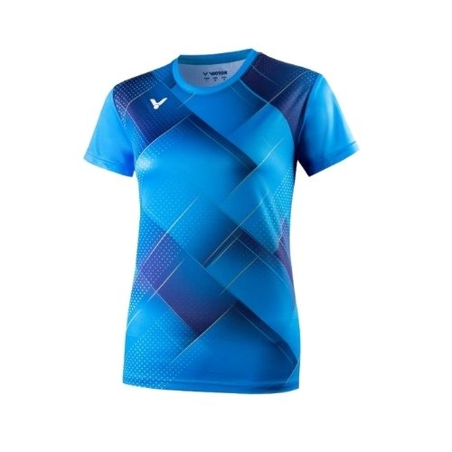 Victor Women T Shirt T 16001 Td Hawaiian Blue